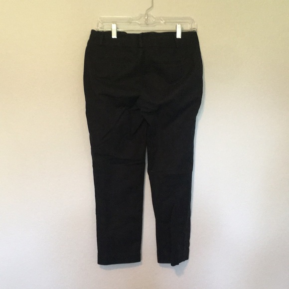 Banana Republic Black Cropped Dress Pants - Picture 3 of 3